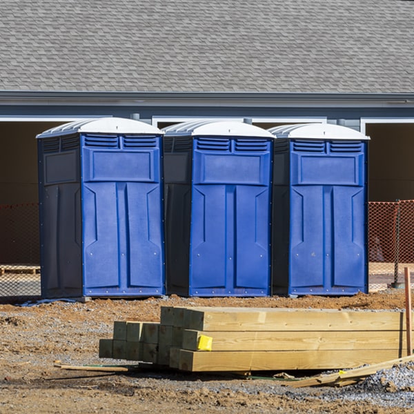 are there any additional fees associated with porta potty delivery and pickup in Goshen